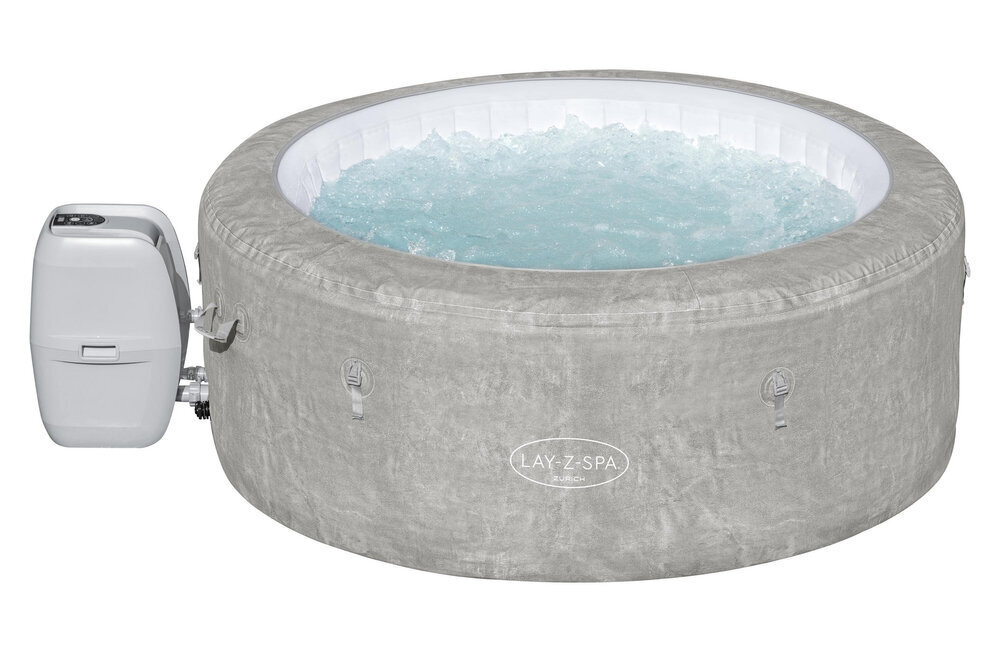 Džakuzi basens Bestway 60065 Lay-Z-Spa Zurich Jacuzzi 180cm (bez filtra) cena un informācija | Baseini | 220.lv