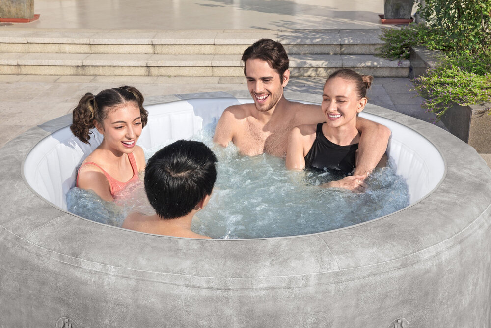 Džakuzi basens Bestway 60065 Lay-Z-Spa Zurich Jacuzzi 180cm (bez filtra) cena un informācija | Baseini | 220.lv