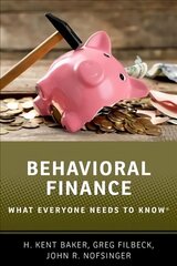 Behavioral Finance: What Everyone Needs to Know (R) цена и информация | Книги по экономике | 220.lv