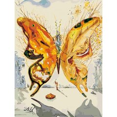 Gleznošanas komplekts pēc numuriem Salvador Dali "Venus butterfly" 40x50 cena un informācija | Gleznas pēc numuriem | 220.lv