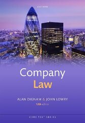 Company Law 12th Revised edition cena un informācija | Ekonomikas grāmatas | 220.lv