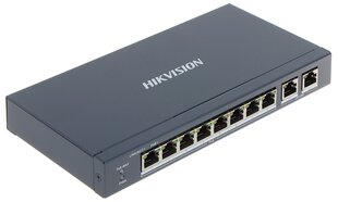 Komutators DS-3E0310P-E/M 8-PORTU Hikvision cena un informācija | Komutatori (Switch) | 220.lv