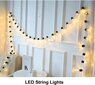 CUIFULI LED gaismas ķēde, 3 m, 20 LED cena un informācija | Ziemassvētku lampiņas, LED virtenes | 220.lv