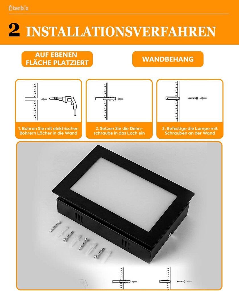 Eterbiz led kamīns, led panelis cena un informācija | Kamīni | 220.lv