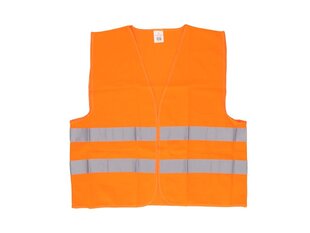 Atstarojoša oranža drošības veste CARPOINT 0114010 cena un informācija | Aptieciņas, drošības preces | 220.lv