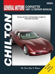 Chevrolet Corvette (Chilton): 1997-2013 цена и информация | Путеводители, путешествия | 220.lv