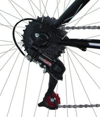 Детский велосипед - черный с розовым (Размер колеса: 26”) цена и информация | Велосипеды | 220.lv
