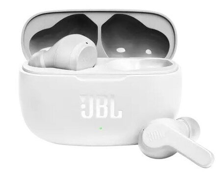 JBL Wave 200 TWS, baltas austiņas cena un informācija | Austiņas | 220.lv