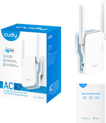 Wifi-усилитель Cudy AC1200 цена и информация | Маршрутизаторы (роутеры) | 220.lv