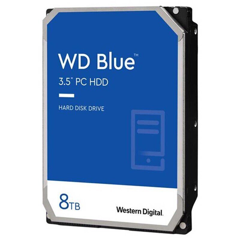 WD Blue WD80EAZZ cena un informācija | Iekšējie cietie diski (HDD, SSD, Hybrid) | 220.lv