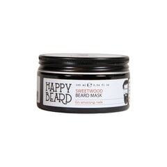 Maska bārdai Happy Beard Sweetwood Beard Mask, 100 ml cena un informācija | Skūšanās piederumi, kosmētika | 220.lv