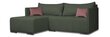 Stūra dīvāns Deka-Sturis Zaļš cena un informācija | Stūra dīvāni | 220.lv