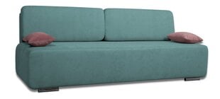 Dīvāns gulta Ovals Tirkīzs cena un informācija | Dīvāni | 220.lv