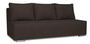 Dīvāns gulta Kvadrats Brūns cena un informācija | Dīvāni | 220.lv
