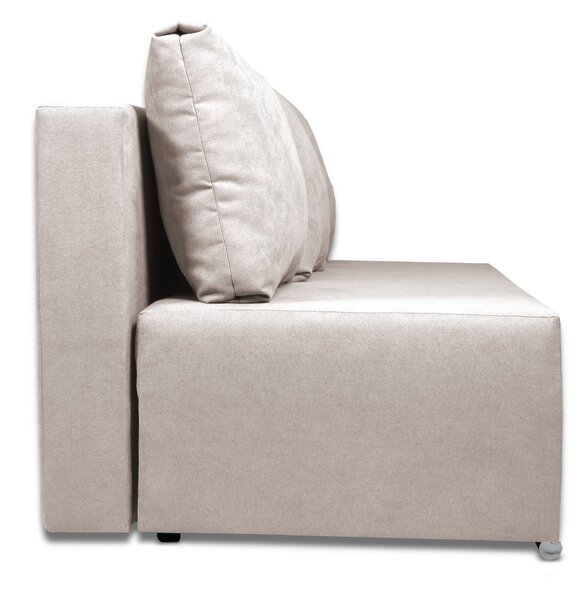 Dīvāns gulta Kvadrats XL Krēms cena | 220.lv