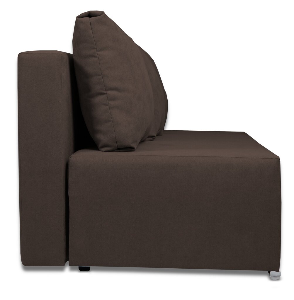 Dīvāns gulta Kvadrats XL Brūns cena un informācija | Dīvāni | 220.lv