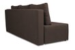 Dīvāns gulta Kvadrats XL Brūns cena un informācija | Dīvāni | 220.lv