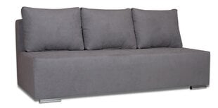 Dīvāns gulta Kvadrats XL Gaiši pelēks cena un informācija | Dīvāni | 220.lv