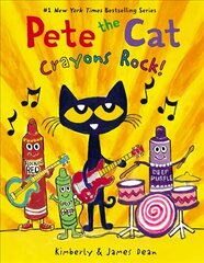 Pete the Cat: Crayons Rock! cena un informācija | Grāmatas pusaudžiem un jauniešiem | 220.lv