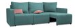 Moduļu dīvāns Modul 2400 Tirkīzs cena un informācija | Dīvāni | 220.lv