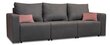 Moduļu dīvāns Modul 2400 uzXL Tumši pelēks cena un informācija | Dīvāni | 220.lv