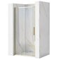 REA RAPID SLIDE 100 zelta bīdāmās dušas durvis cena un informācija | Dušas durvis, dušas sienas | 220.lv