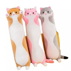 Мягкая игрушка «Кот», розовый, 50 см цена и информация | Мягкие игрушки | 220.lv