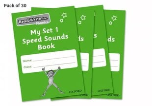 Read Write Inc. Phonics: My Set 1 Speed Sounds Book (Pack of 30) цена и информация | Книги для подростков и молодежи | 220.lv