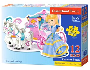 Puzle Castorland Princess Carriage, 12 daļas cena un informācija | Puzles, 3D puzles | 220.lv