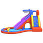 Happy Hop piepūšamais slidkalniņš un baseins, 450x320x240 cm, PVC cena un informācija | Piepūšamās rotaļlietas un pludmales preces | 220.lv