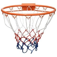 vidaXL basketbola grozs, oranžs, 39 cm, tērauds cena un informācija | Citi basketbola aksesuāri | 220.lv