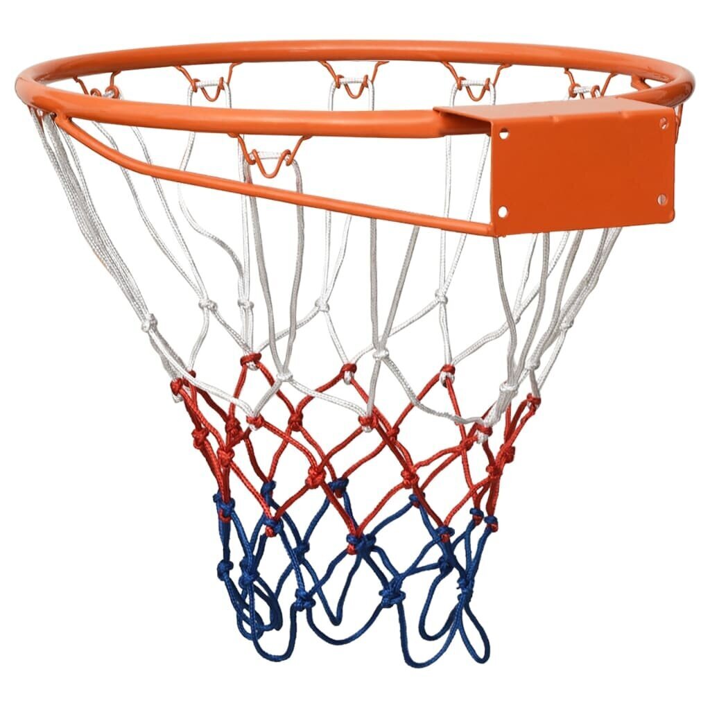 vidaXL basketbola grozs, oranžs, 39 cm, tērauds цена и информация | Citi basketbola aksesuāri | 220.lv