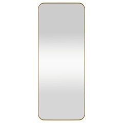 vidaXL sienas spogulis, zelta krāsā, 40x100 cm, taisnstūra цена и информация | Зеркала | 220.lv