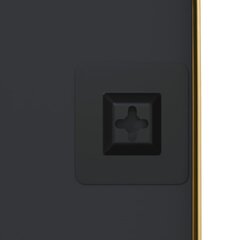vidaXL sienas spogulis, zelta krāsā, 50x80 cm, taisnstūra цена и информация | Зеркала | 220.lv