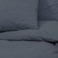 vidaXL gultasveļas komplekts, antracītpelēks, 225x220 cm, mikrošķiedra cena un informācija | Gultas veļas komplekti | 220.lv