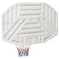 vidaXL basketbola vairogs, balts, 109x71x3 cm, polietilēns цена и информация | Basketbola grozi | 220.lv