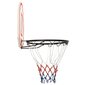 vidaXL basketbola vairogs, balts, 71x45x2 cm, polietilēns цена и информация | Basketbola grozi | 220.lv