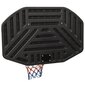 vidaXL basketbola vairogs, melns, 109x71x3 cm, polietilēns cena un informācija | Basketbola grozi | 220.lv