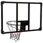 vidaXL basketbola vairogs, caurspīdīgs, 90x60x2,5 cm, polikarbonāts cena un informācija | Basketbola grozi | 220.lv