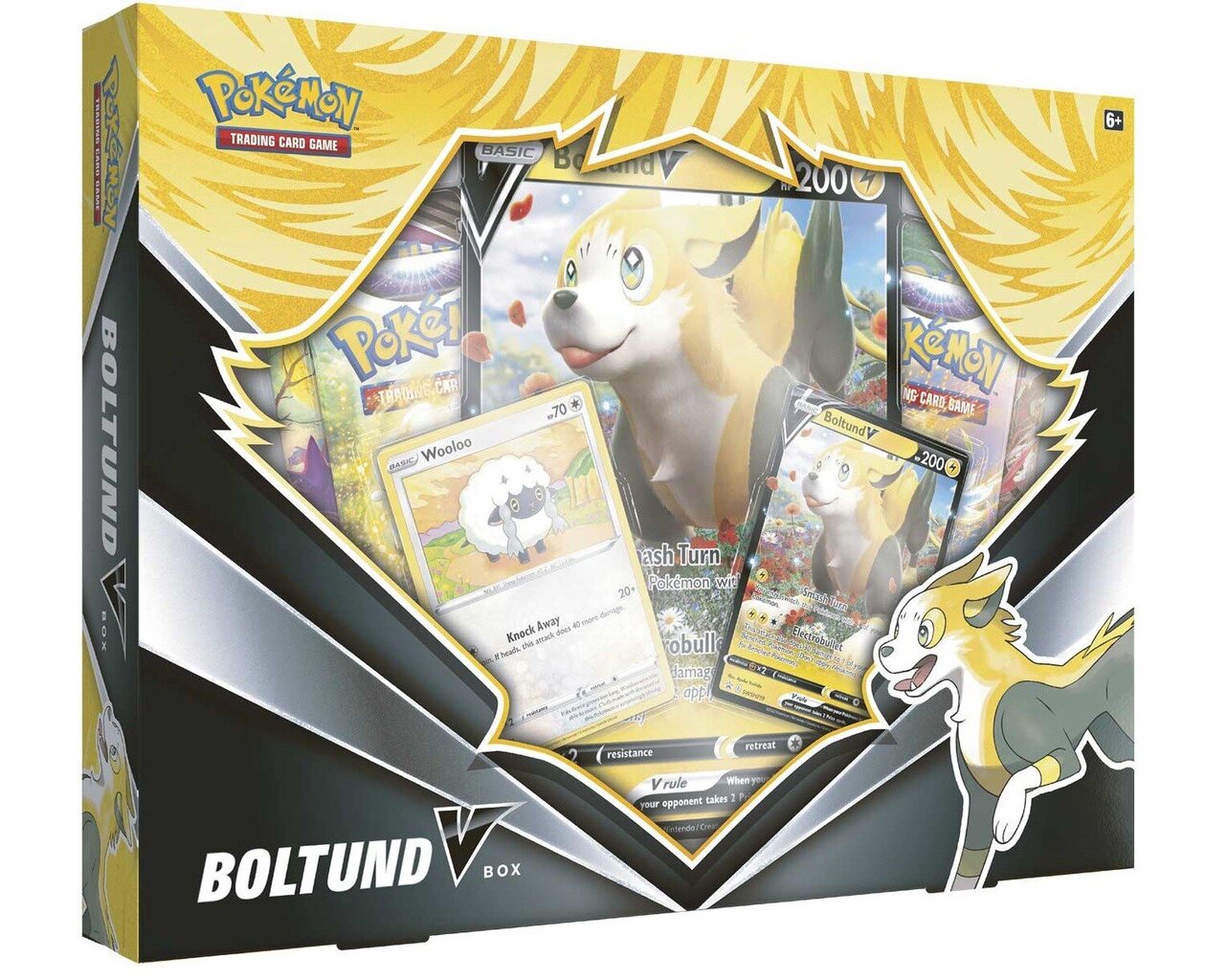 Pokemon TCG - Boltund V Box kārtis cena un informācija | Galda spēles | 220.lv