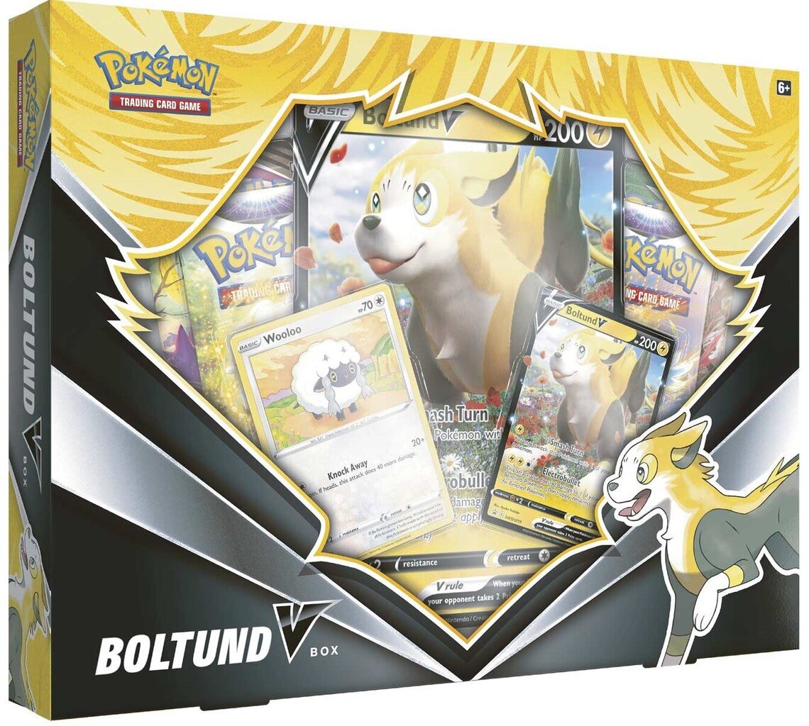 Pokemon TCG - Boltund V Box kārtis cena un informācija | Galda spēles | 220.lv