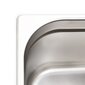 vidaXL Gastronorm trauki, 8 gab., GN 1/6, 150 mm, nerūsējošs tērauds cena un informācija | Trauki, šķīvji, pusdienu servīzes | 220.lv