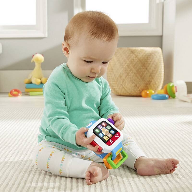 Interaktīvais pulkstenis Fisher-Price Puppy GMM43 цена и информация | Attīstošās rotaļlietas | 220.lv