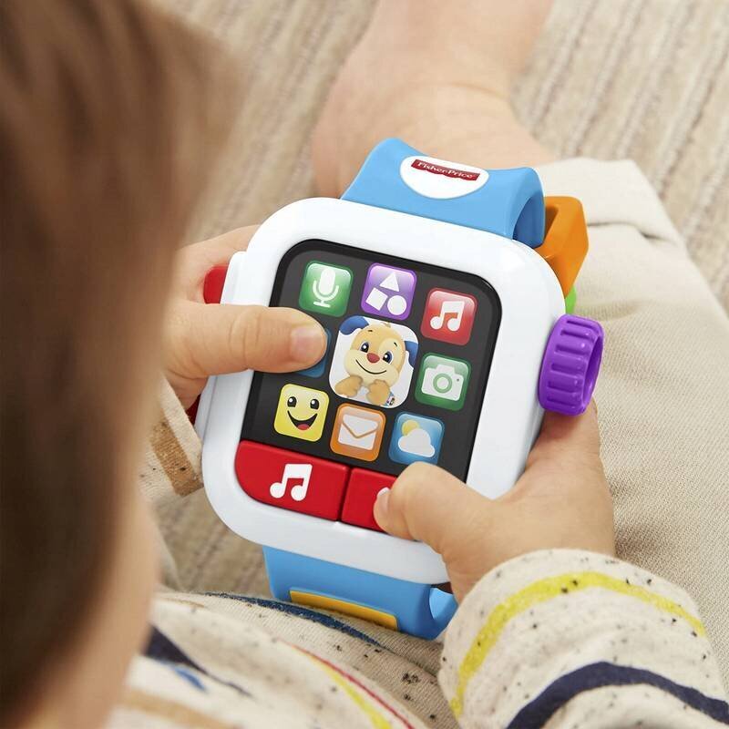 Interaktīvais pulkstenis Fisher-Price Puppy GMM43 cena un informācija | Attīstošās rotaļlietas | 220.lv