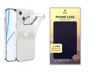 Mocco Original Clear Case 2mm Силиконовый чехол для Apple iPhone 14 Прозрачный цена и информация | Чехлы для телефонов | 220.lv