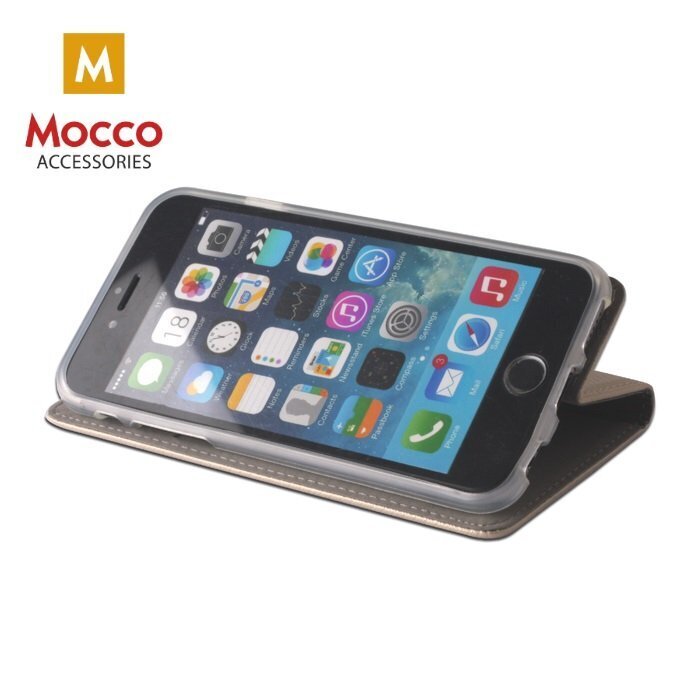 Mocco Smart Magnet Book Case Grāmatveida Maks Telefonam Samsung Galaxy S23 Ultra Zeltains cena un informācija | Telefonu vāciņi, maciņi | 220.lv
