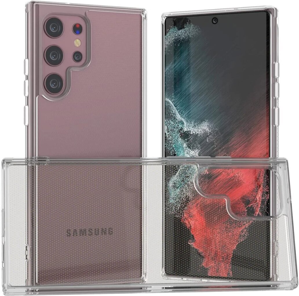 Samsung Galaxy S23 Ultra (SM-S918) Book Vennus Elegance Case Cover, Red