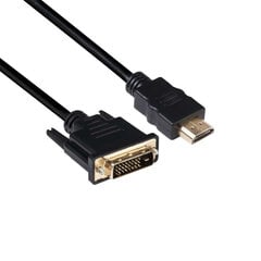 CLUB3D DVI to HDMI 1.4 Cable M/M 2m/ 6.56ft Bidirectional цена и информация | Кабели и провода | 220.lv