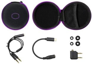 Cooler Master MH710  Gaming Earbuds Wired, 3.5mm цена и информация | Наушники с микрофоном Asus H1 Wireless Чёрный | 220.lv