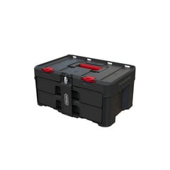 Instrumentu kaste ar 2 atvilktnēm Stack'N'Roll 2 Drawers 48,1x33,2x23,3cm cena un informācija | Instrumentu kastes | 220.lv